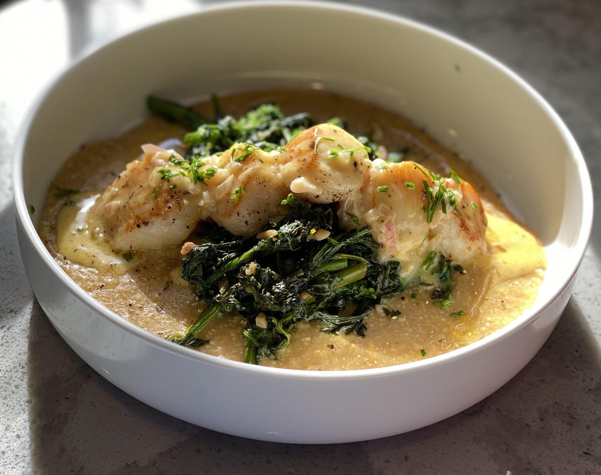 Scallop Beurre Blanc Cooking by Jessica